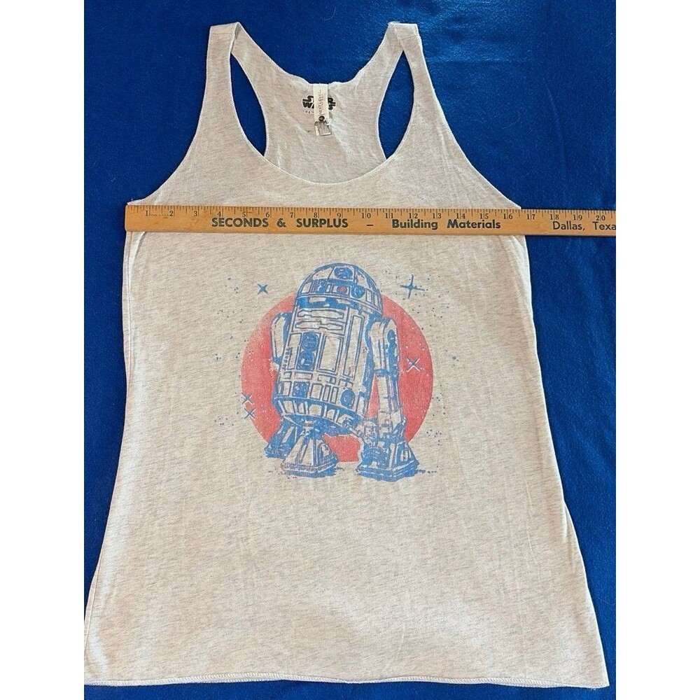 Star Wars R2-D2 Graphic Racerback Tank Top - Women's Medium - Picture 5 of 6